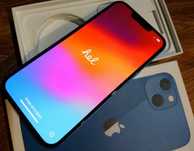 Telefon Apple IPhone 13 Blue 128gb Jak NOWY 97 Bateria