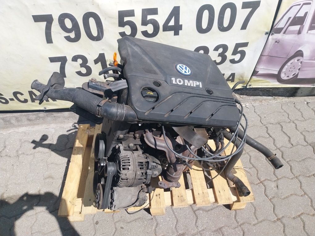 Silnik 1.0 Mpi VW Seat lupo arosa AUC kompletny z osprzętem sprawny