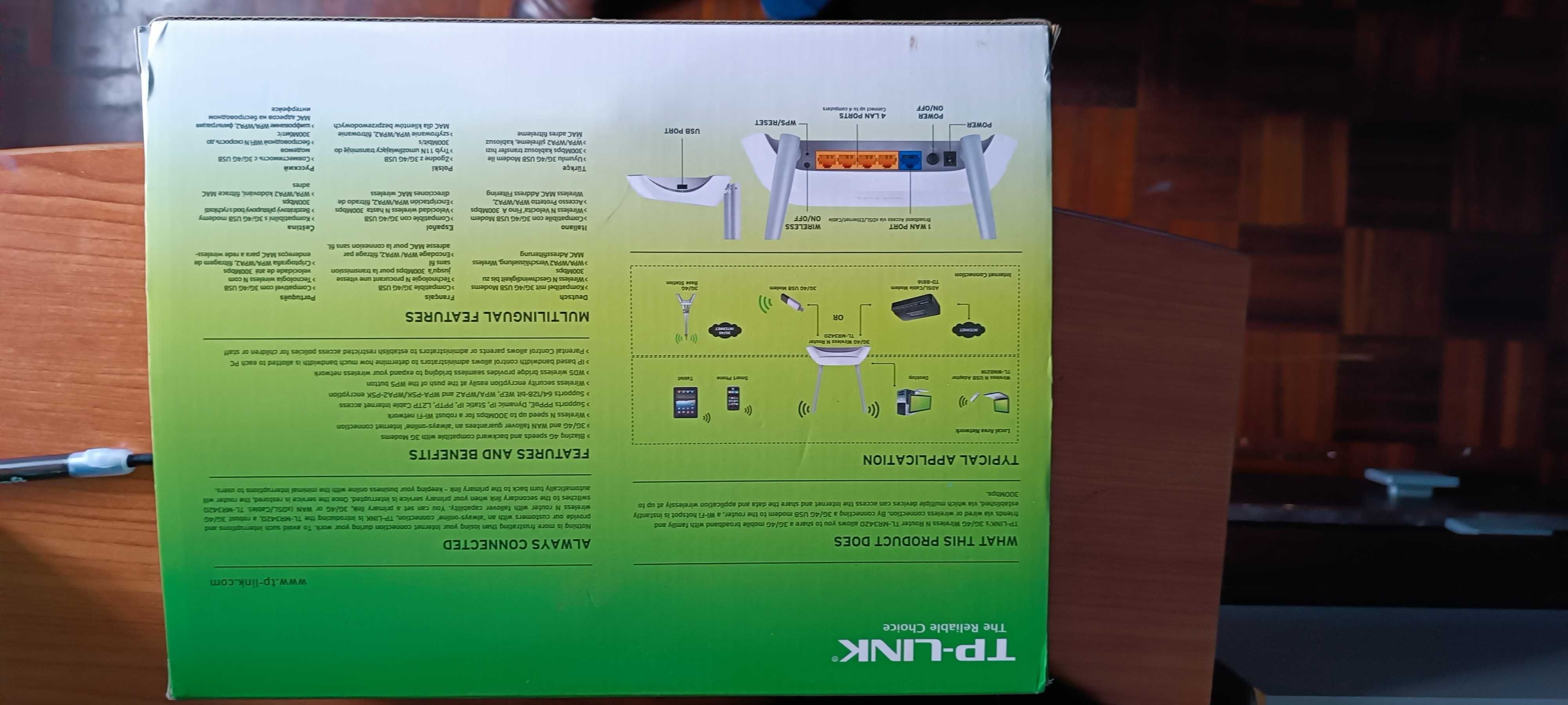 Router tp-link 3G/4G