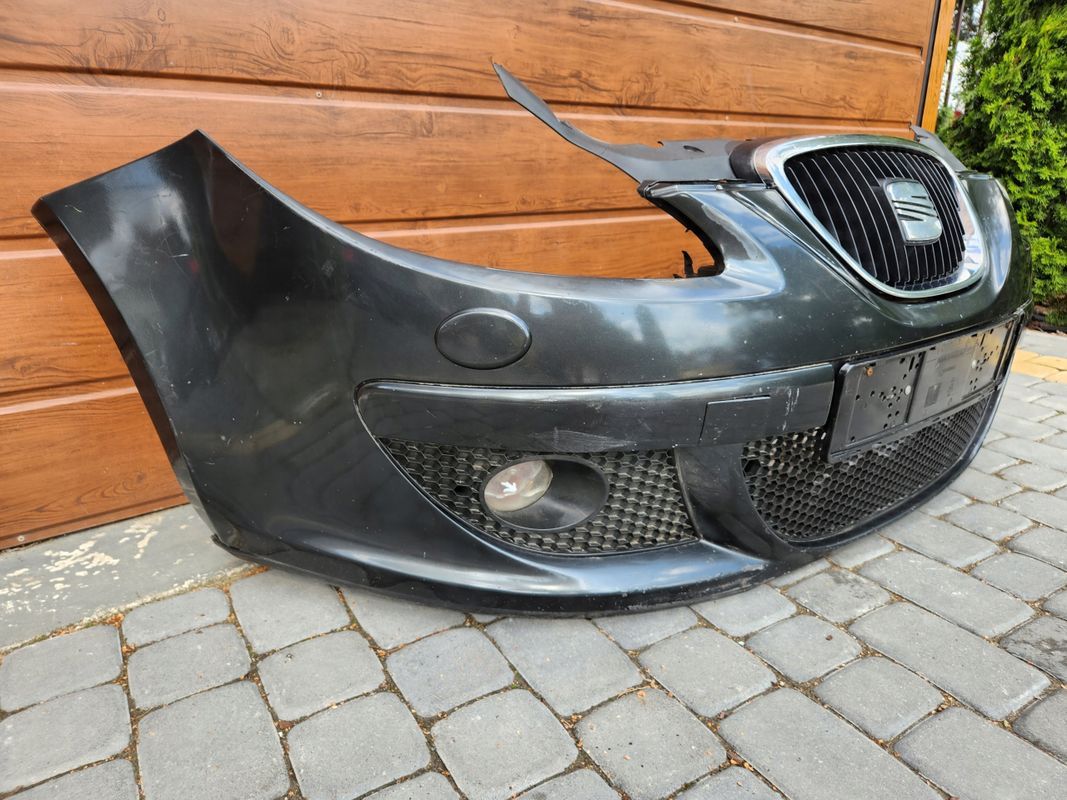 Seat Leon Iii Toledo zderzak przedni xenon sprysk spryskiwacze