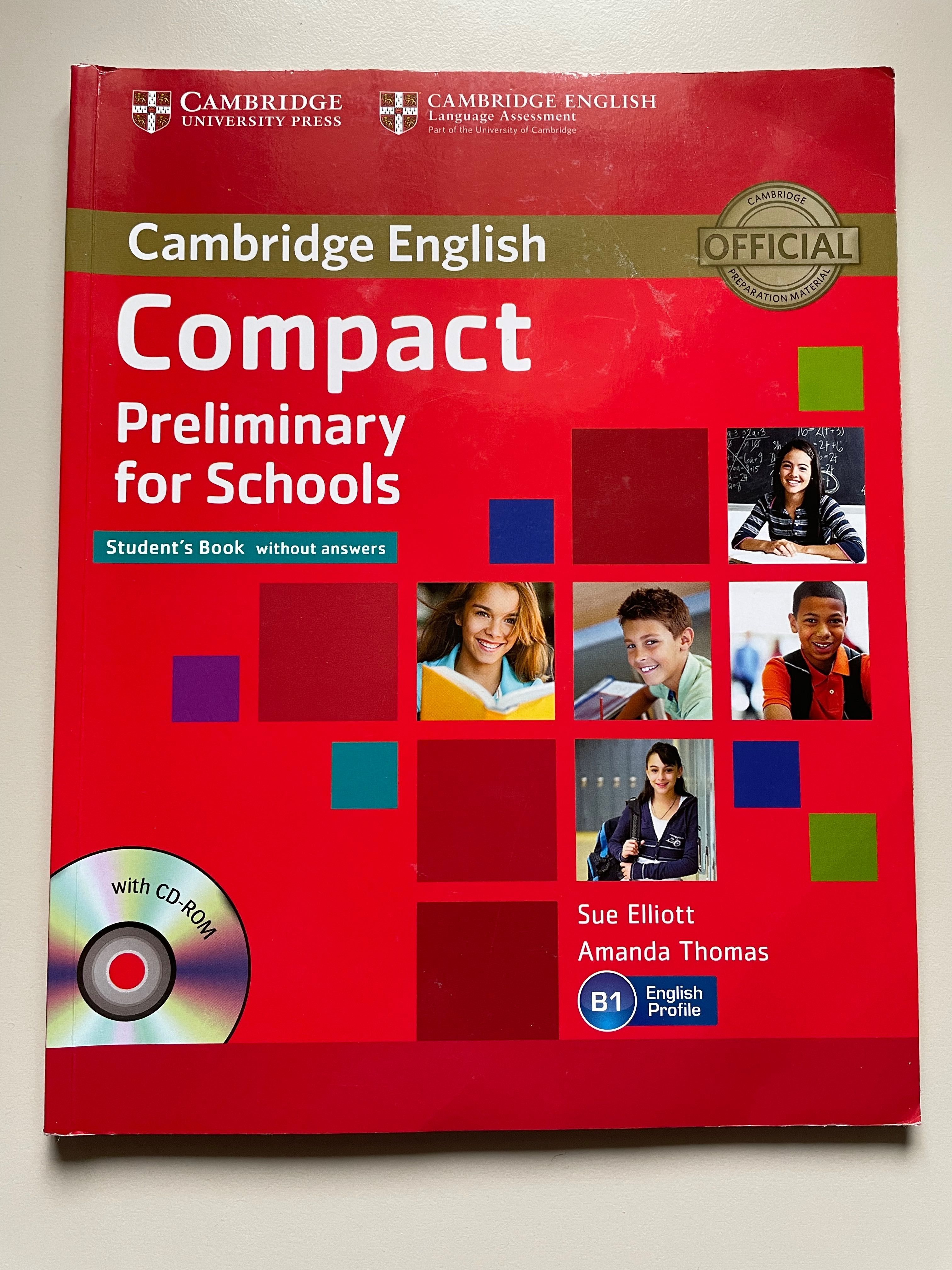 Compact Preliminary for Schools. Student's Book. Poziom B1 + CD