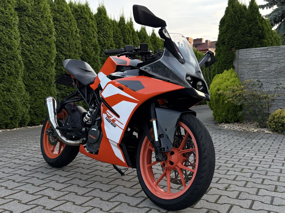 KTM RC125 | Bardzo Zadbany | 2017 | 19 tyś km