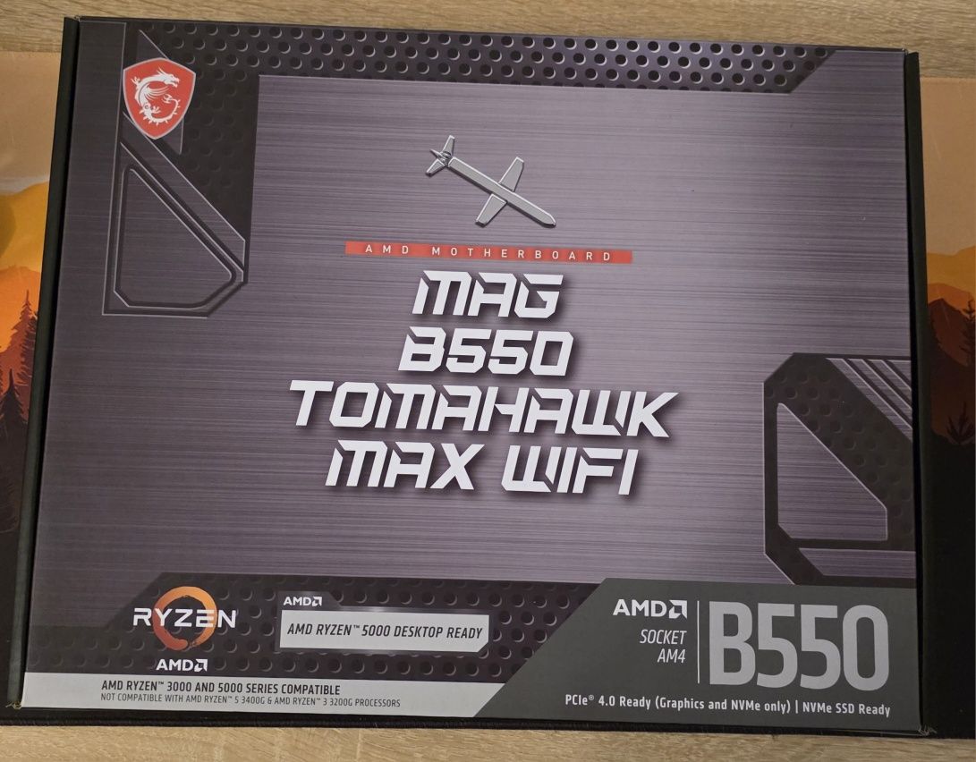MSI B550 Tomahawk Max Wi Fi