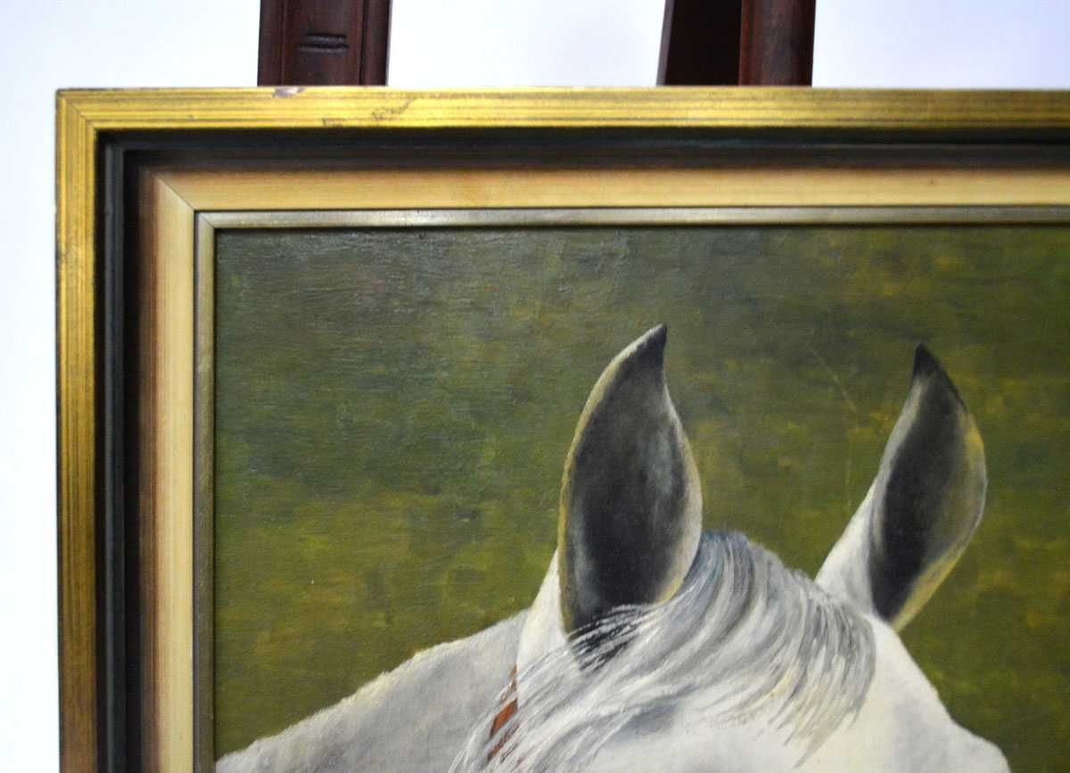 Obraz olejny głowa konia /Meble Stylowe Grodzisk Mazowiecki