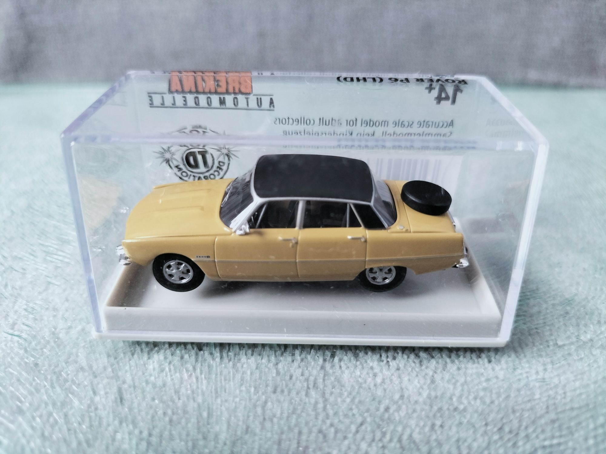 Brekina 1:87 Rover P6 (LHD) kolekcjonerski model samochodu