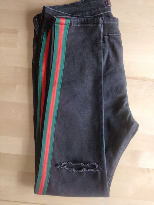 Calças Skinny pretas homem