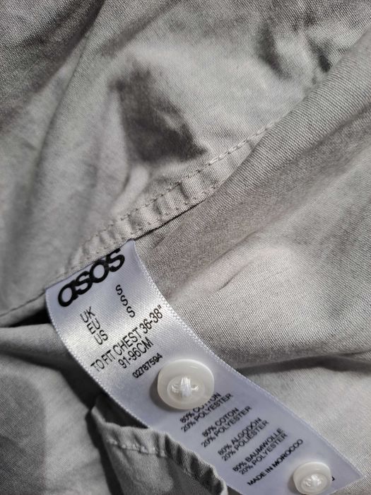 Koszula męska ze stójką Asos rozmiar S