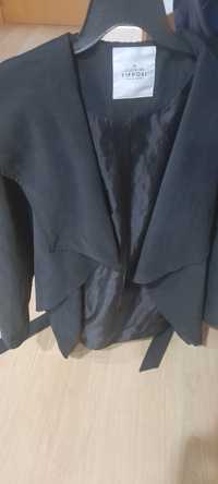 Casaco Tiffosi preto + blusas Zara