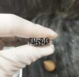 pierścionek w stylu chrome hearts swag y2k drip ring sygnet archive