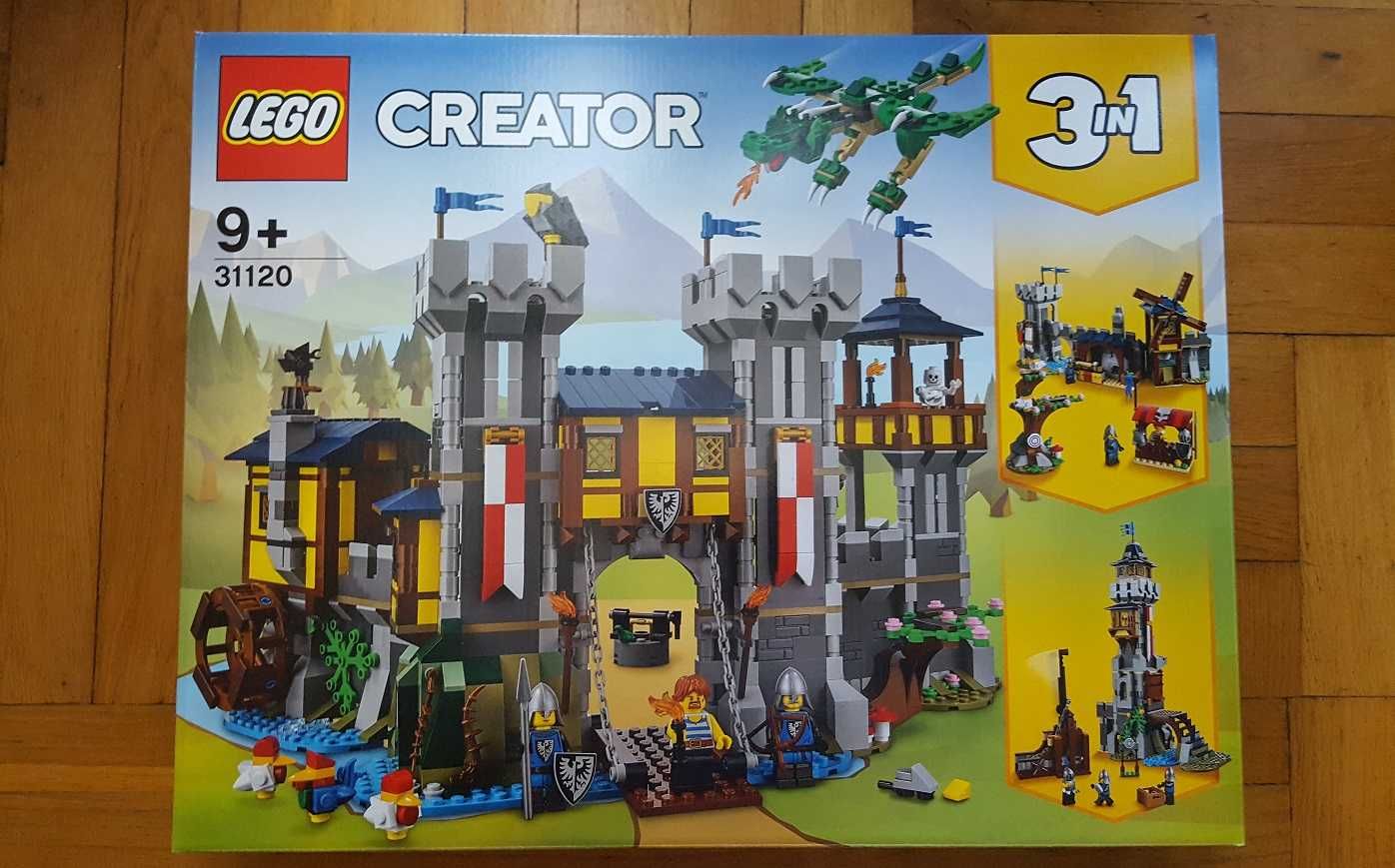 LEGO 31120 Creator 3w1 - Średniowieczny zamek, NOWY Wrocław