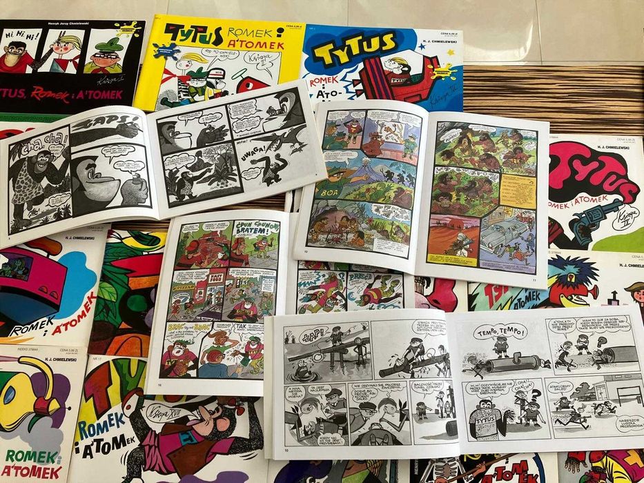 Tytus, Romk i A’Tomek – 23 księgi, kolekcja, 2009 r.