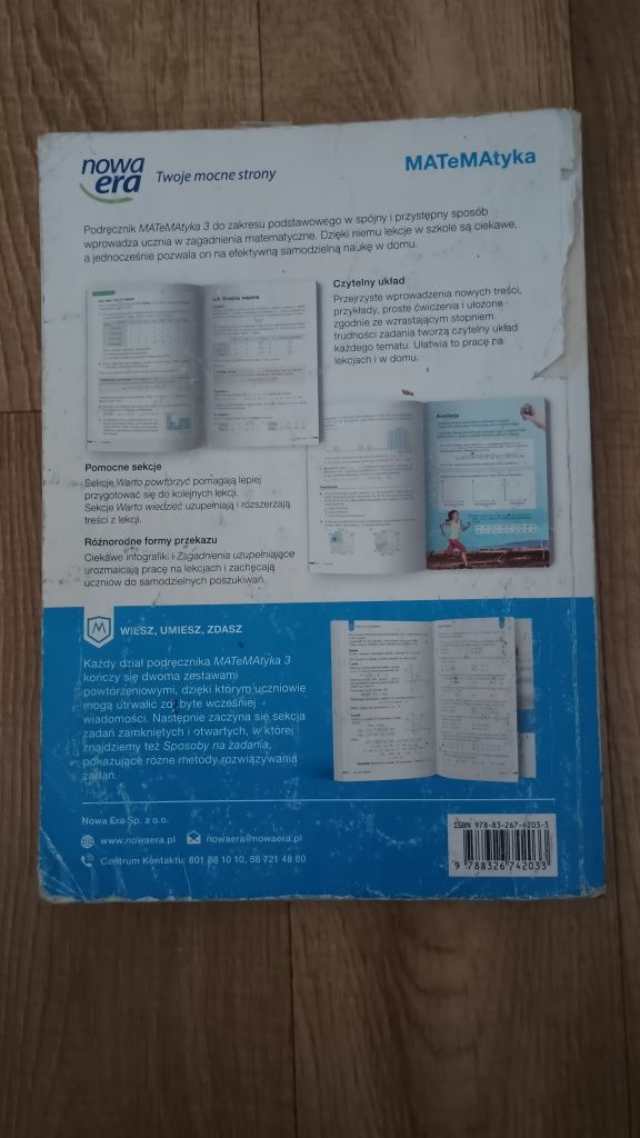 Podręcznik do matematyki klasa 3