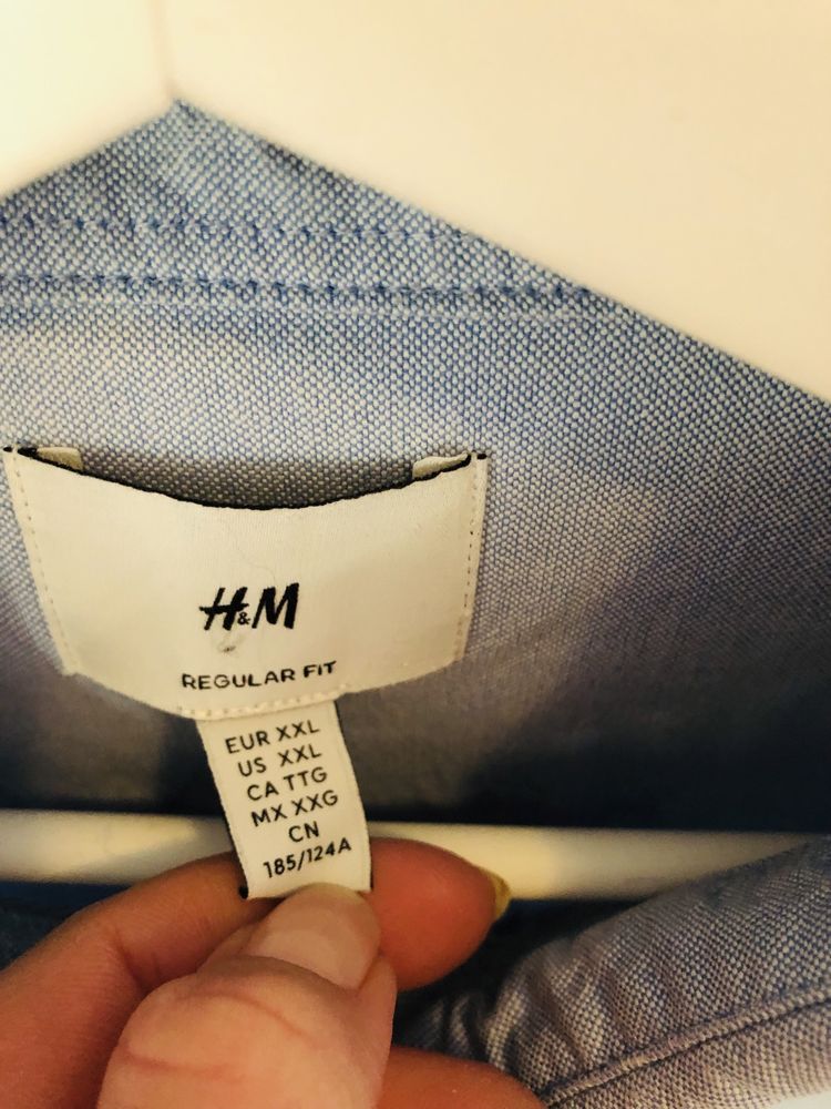 Koszula męska H&M Regular Fit- XXL- jak nowa