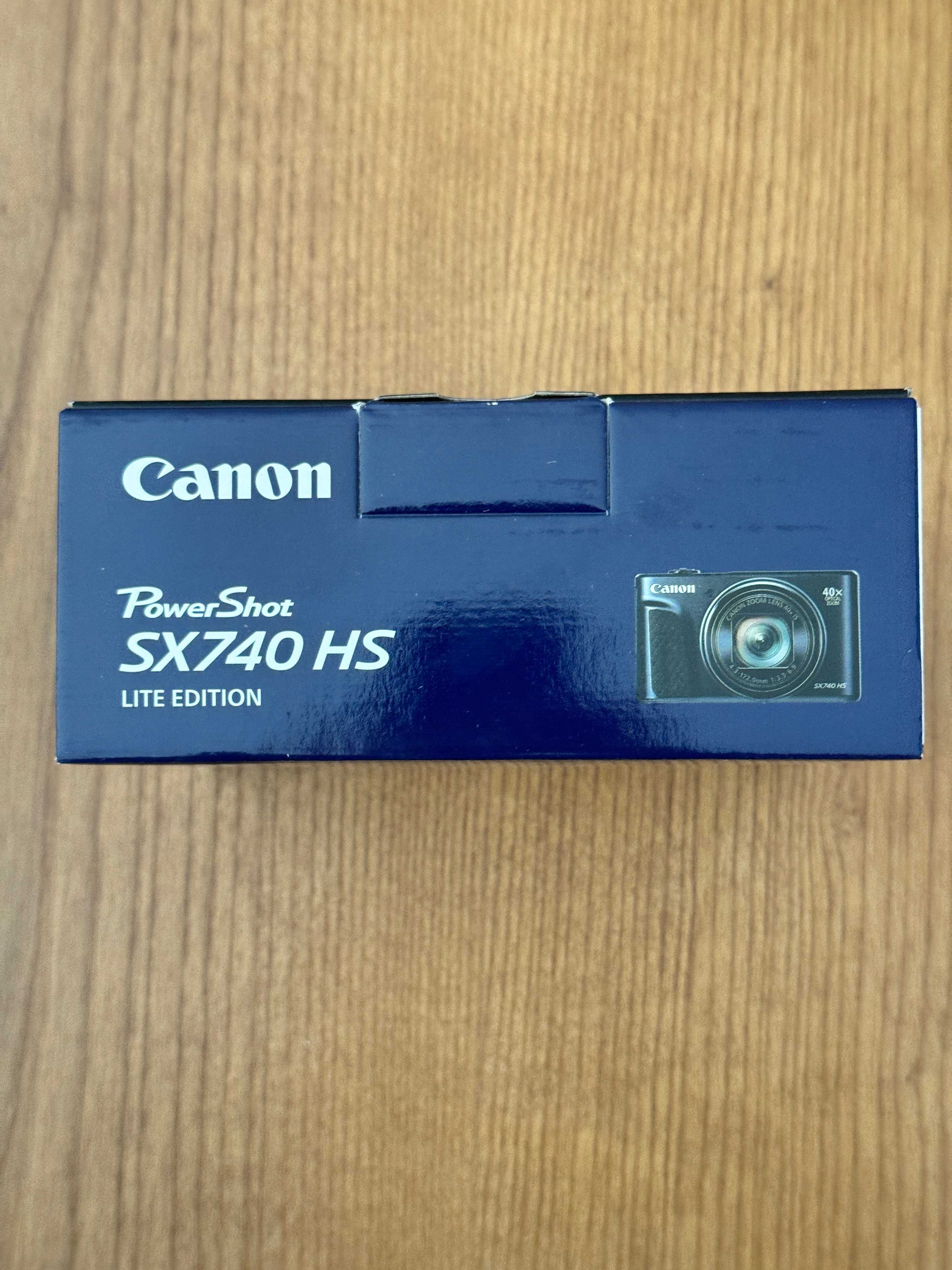 Canon Powershot SX740 HS Lite Edition Preta - NOVA