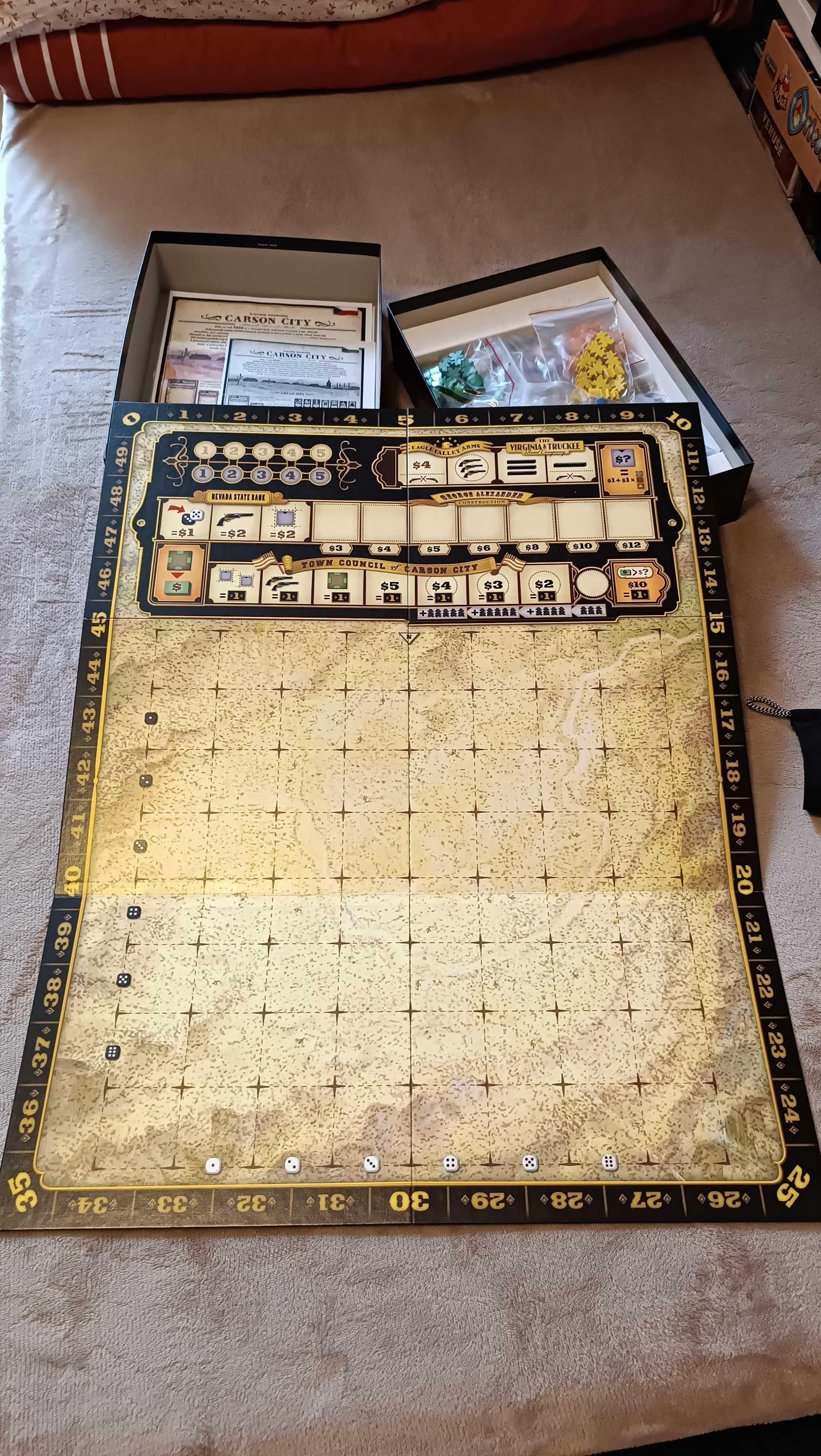 Gra planszowa Carson city + Gold and guns