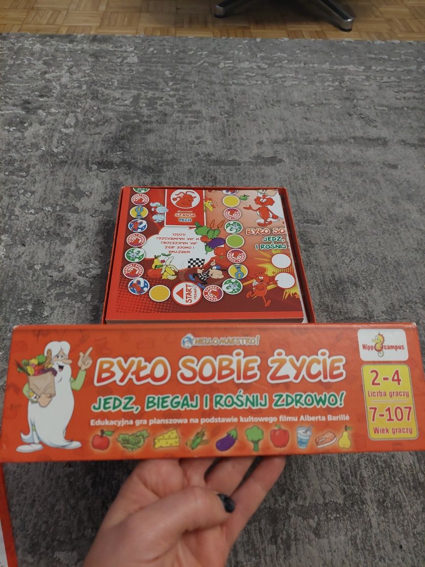 Gra "Było Sobie Życie " wersja: Jedz, Biegaj i Rośnij Zdrowo!