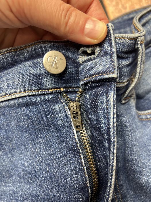 Spodbie Jeansowe Calvin Klein