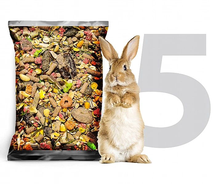 5kg Podstawowa karma dla gryzoni królika chomika świnki