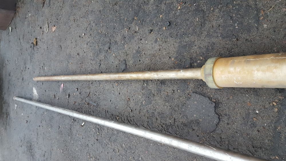 Самовивіз Колонка Труба Гусак для скважини СССР нержавейка