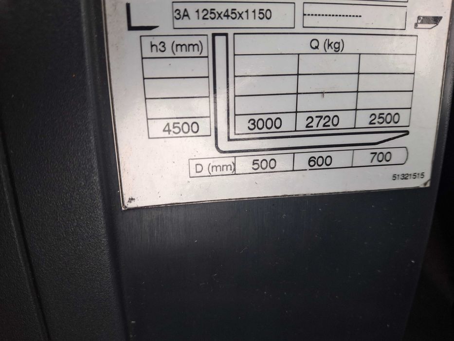 Wózek widłowy Jungheinrich TFG 430s widlak czołówka hydrostat gazowy