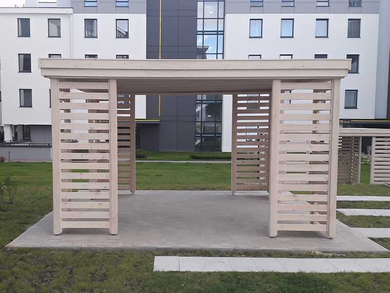 ALTANA 10 3x3m Proste Deseczki +Papa Rynny Impregnacja od Producenta