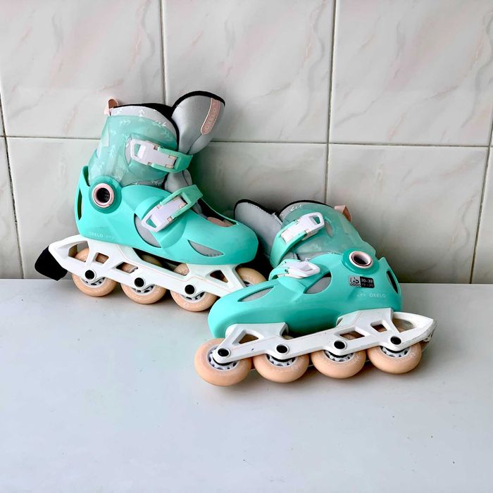 Patins em linha OXELO — Tamanho ajustável 30-32