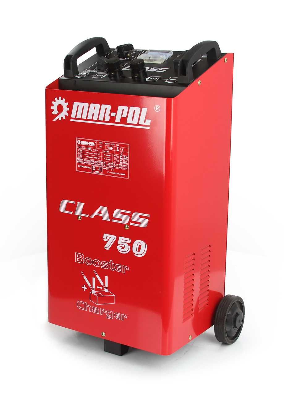 Prostownik z rozruchem 12/24V 80-900Ah rozruch 400/700A LCD Class 750A