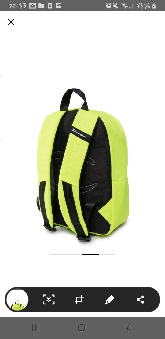 Plecak dla przedszkolaka lub zerówiaka