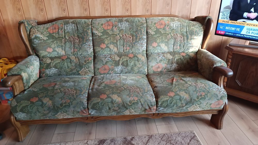 Komplet mebli holenderskich  3,2,1