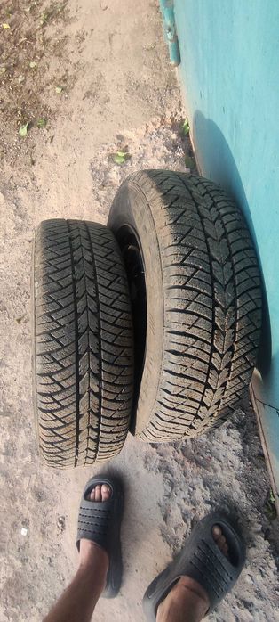 Продам колеса с резиной на 13 зима