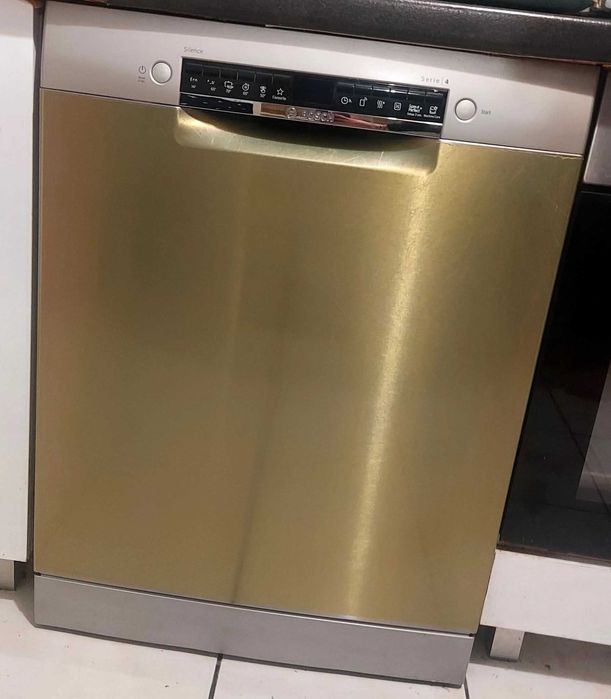 ZMYWARKA BOSCH SMS4HVI00E.Srebrna. Folia ochronna. 14 mcy gwarancji.