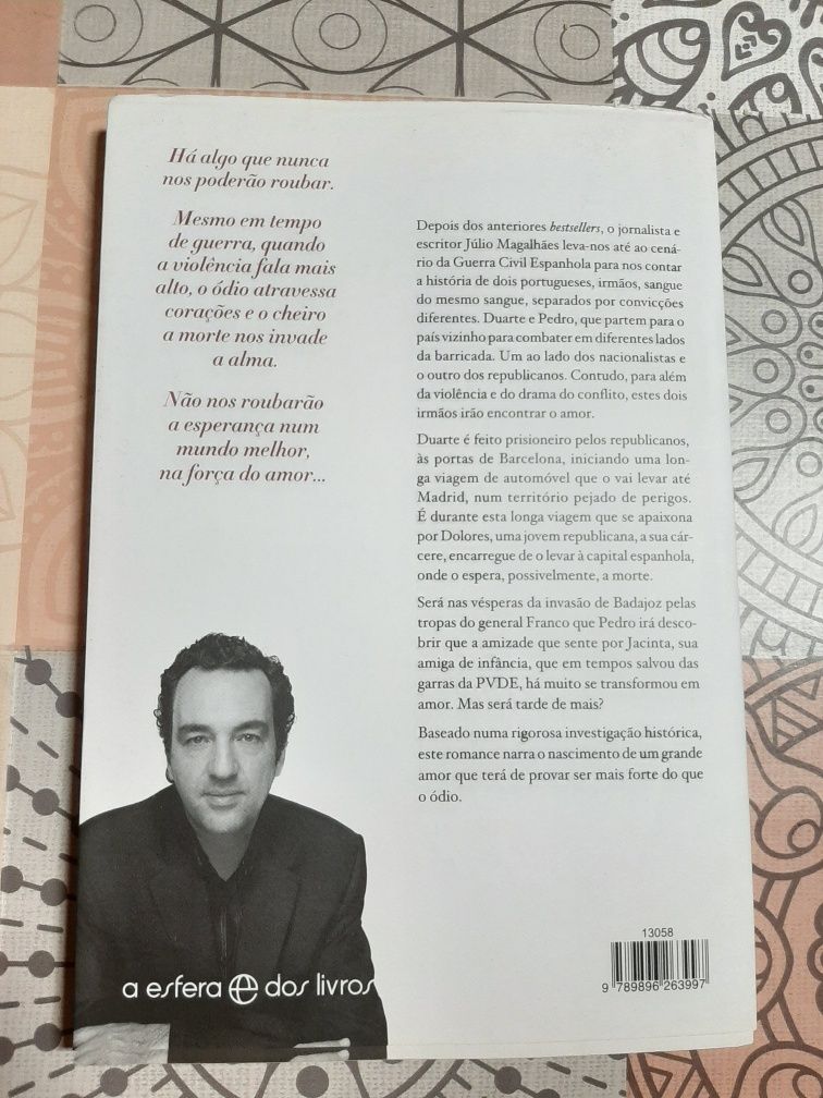 Livro "Não nos Roubarão a Esperança"