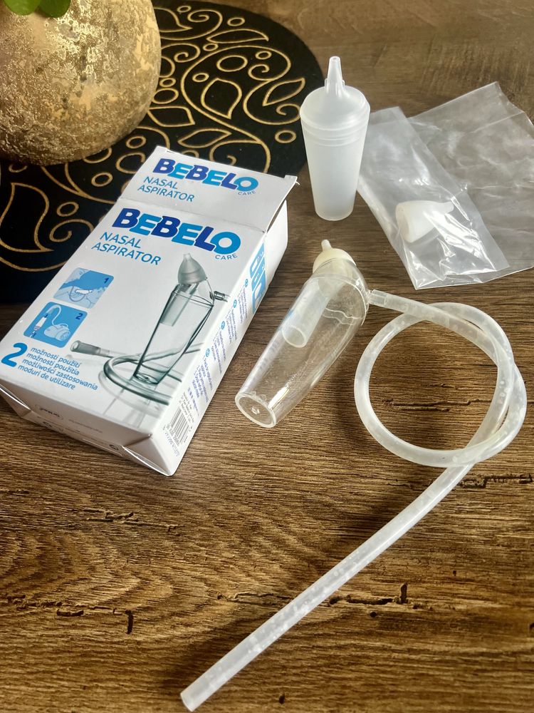 Bebelo aspirator sopelek do nosa
