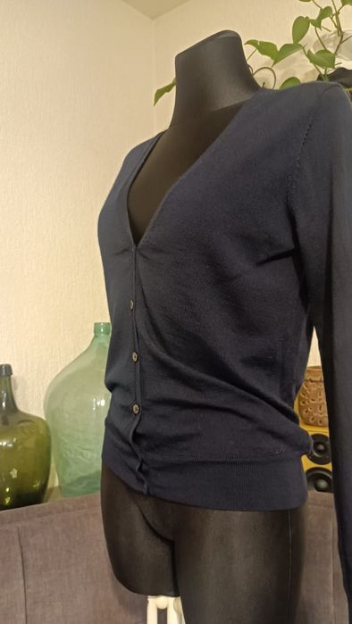 Damski kardigan wełniany "uniqlo" S/M