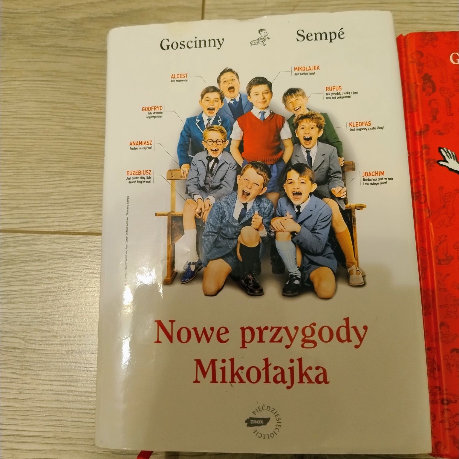 Zestaw 3 grubych książek z serii Mikołajek. Sempe Goscinny