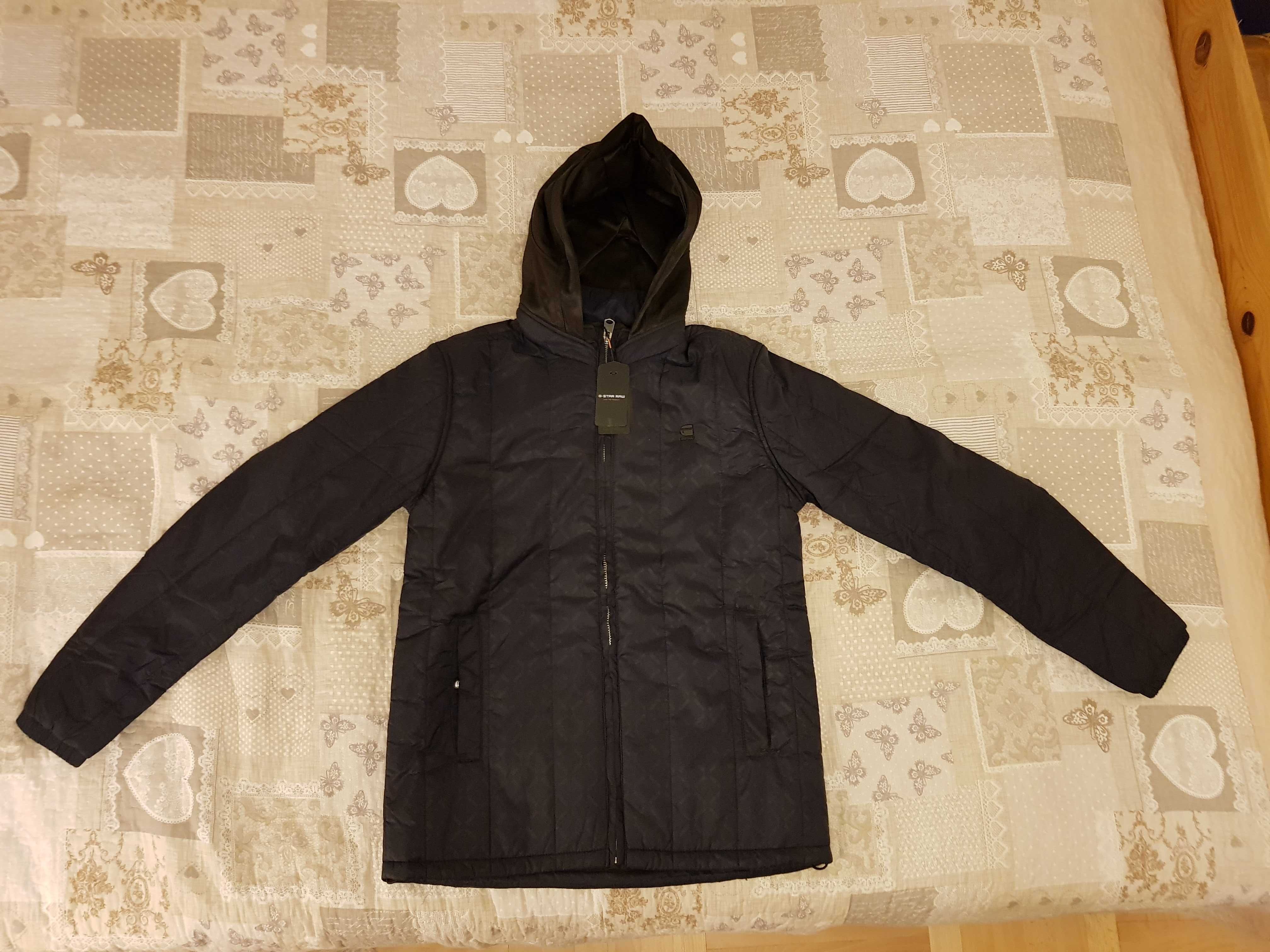 G-STAR RAW Kurtka M Correct Men's Diamond Quilted nowa z metka granat