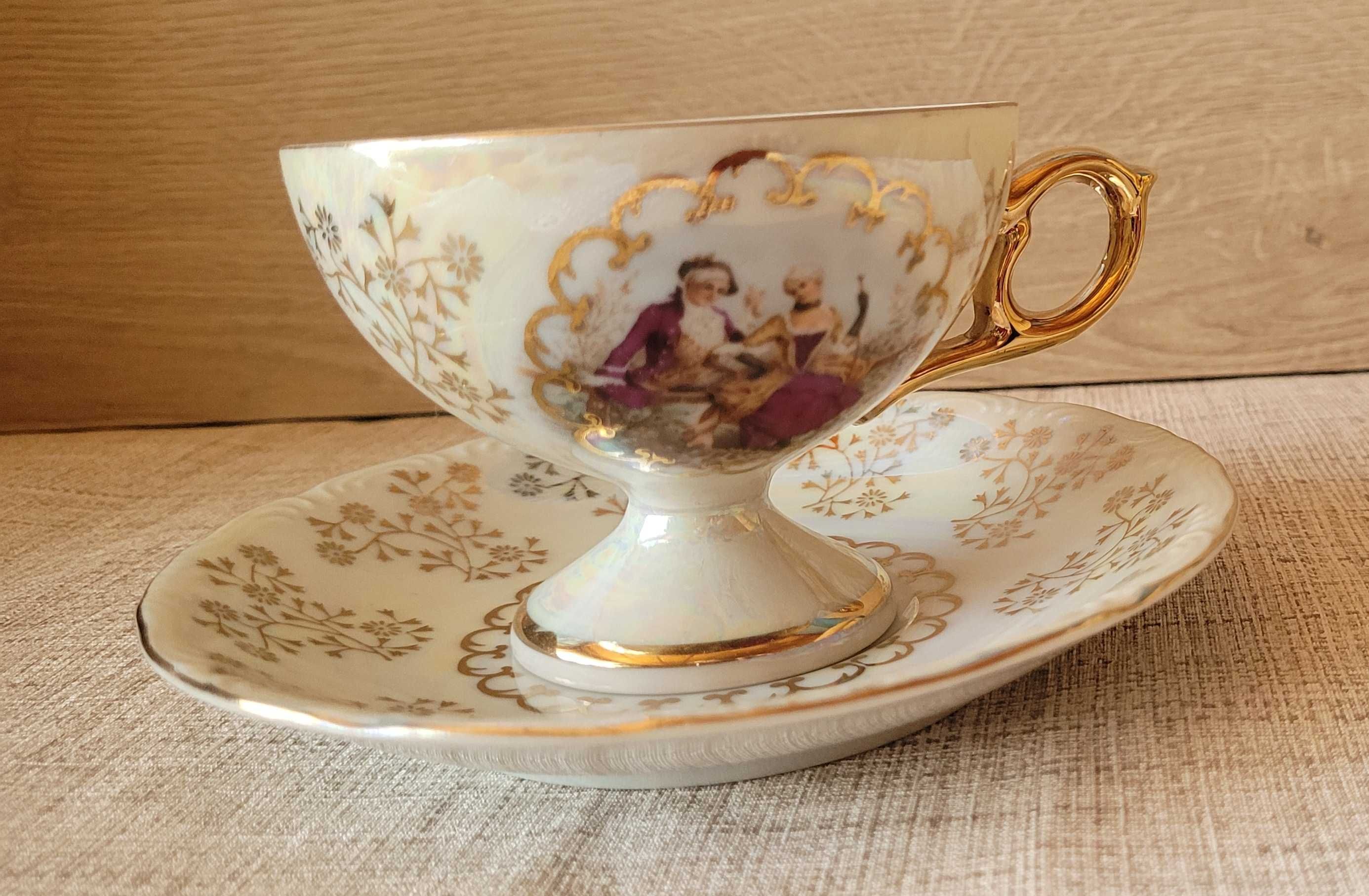 Zestaw japońskiej porcelany 6os