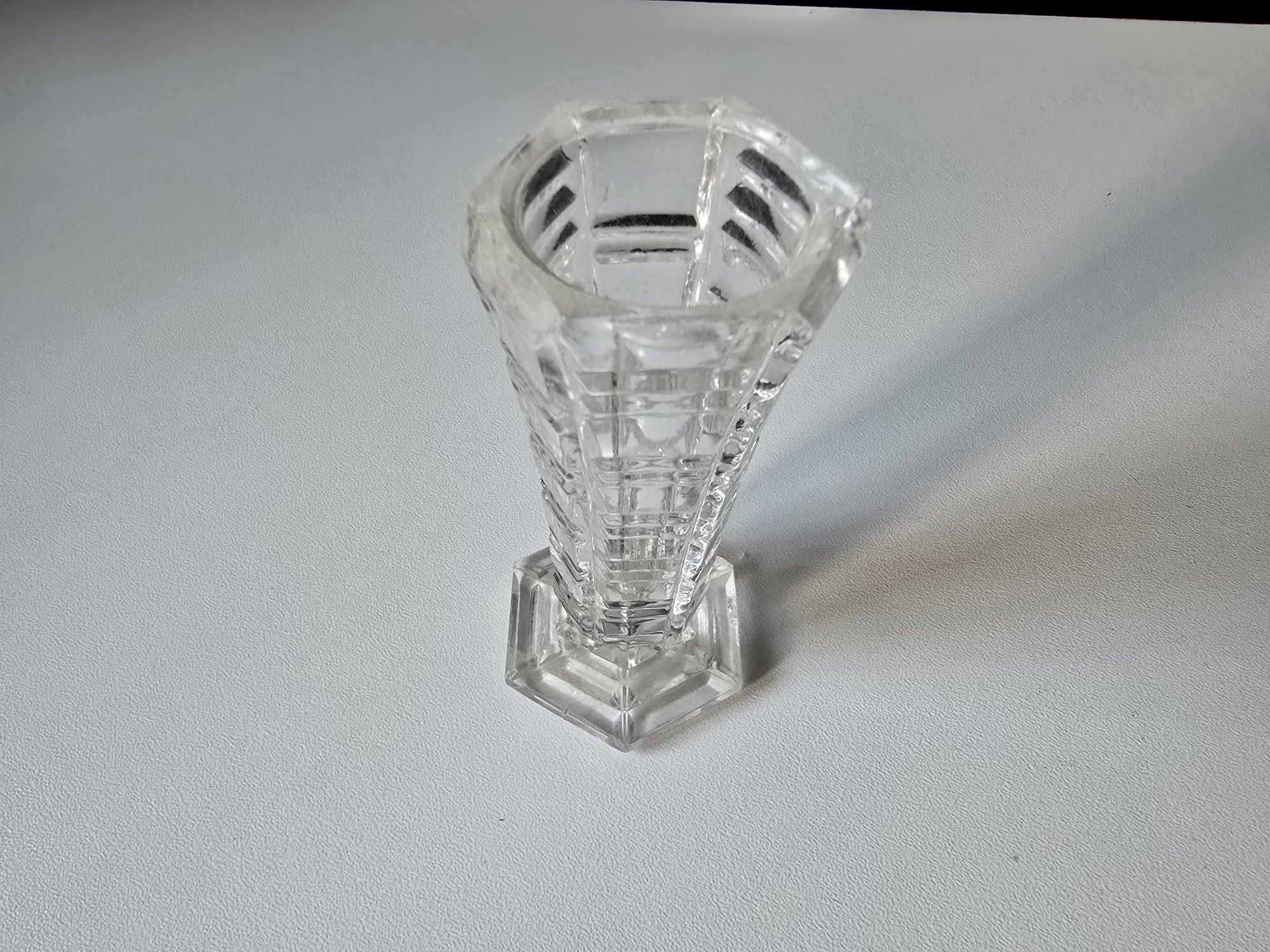 Wazonik kryształowy mini z PRL-u