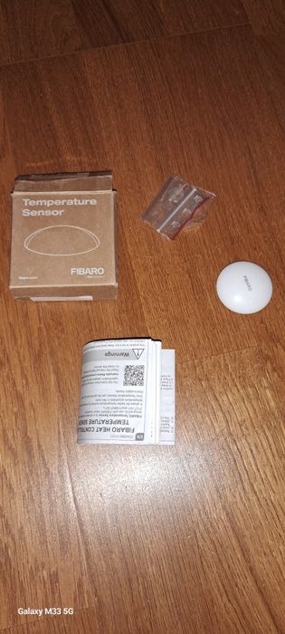 Czujnik temperatury FIBARO Temperature Sensor FGBRS-001 dat.04.04.2024