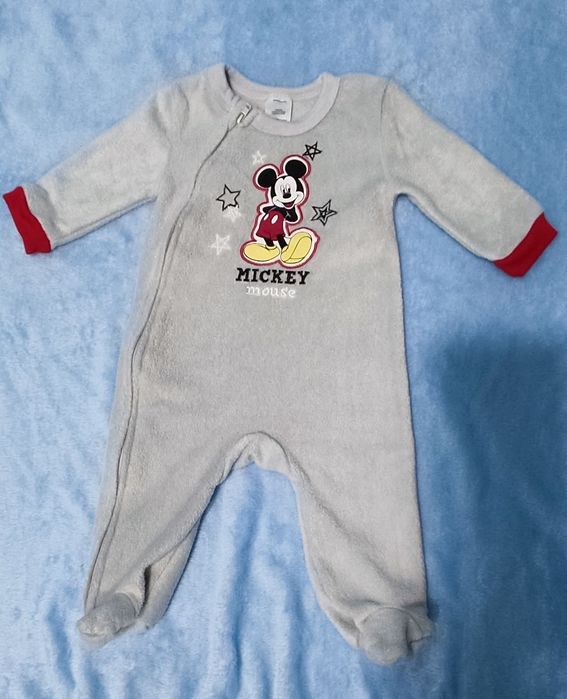 Флисовый человечек,0-3 мес