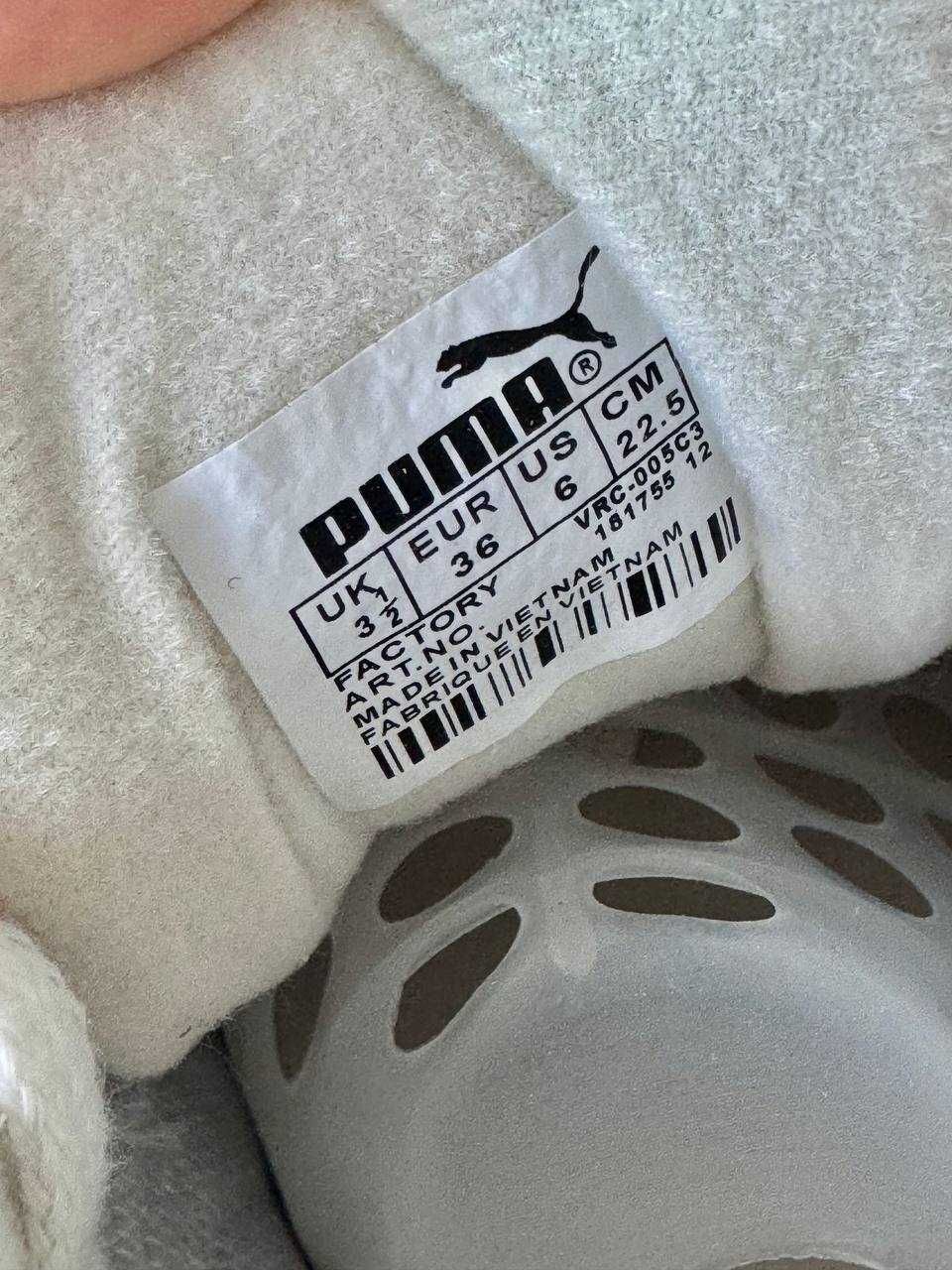 Кеди Puma 180 Grey Blue White / кеди Пума 180 сірого кольору замша