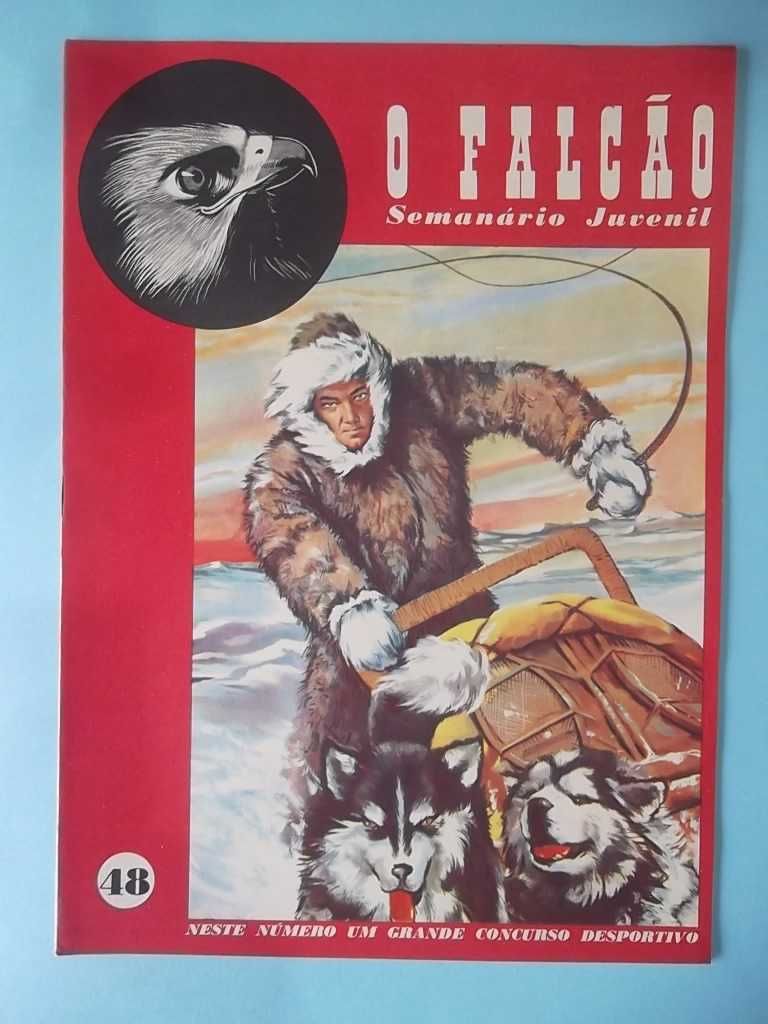 2 revistas "O FALCÃO" com histórias curtas de MICHEL VAILLANT