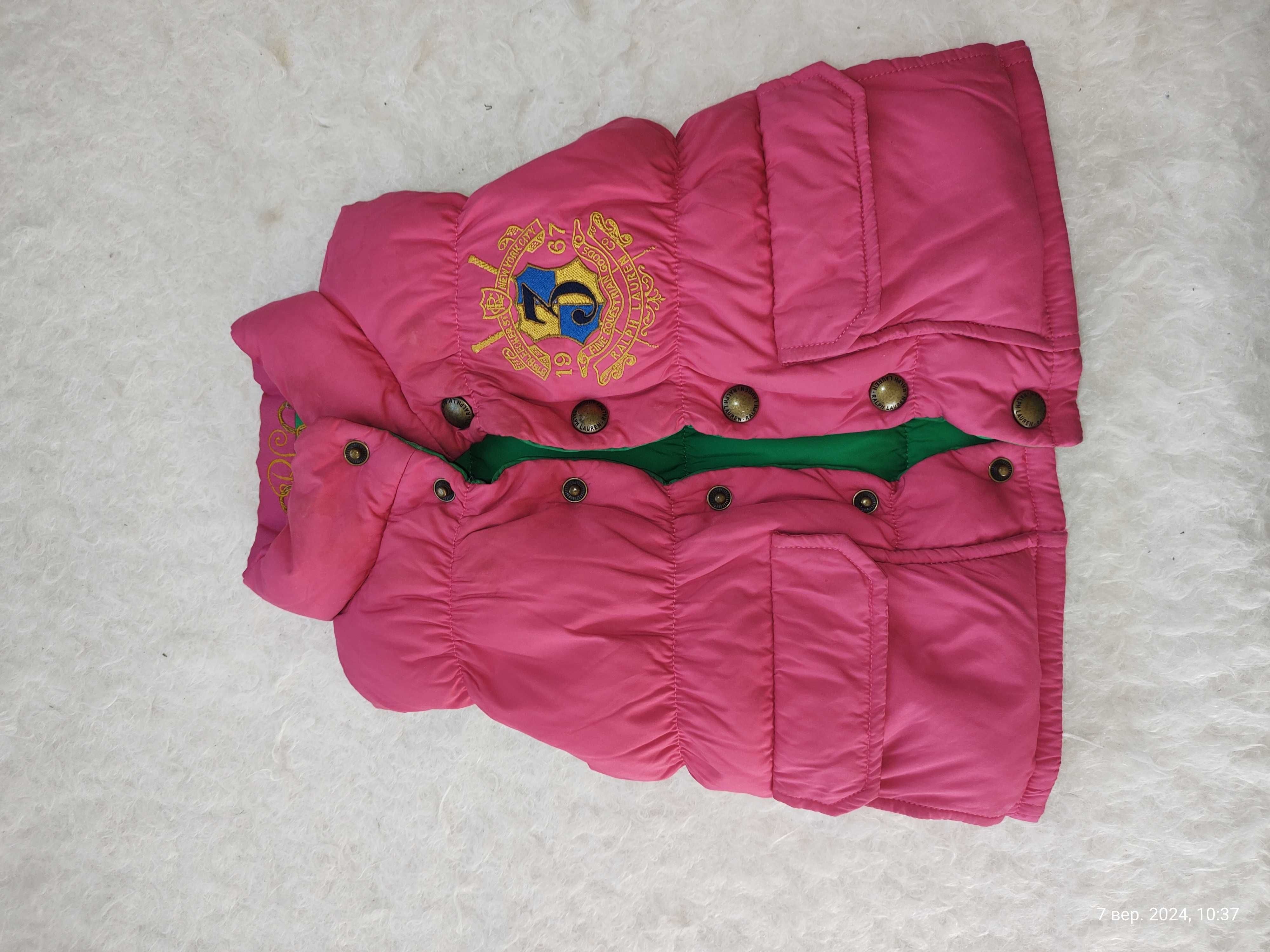 Двостороння жилетка пуховик Polo Ralph Lauren