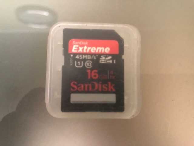 Cartão de Memoria Extreme de 16 GB