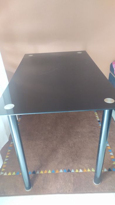 Mesa vidro 70x120x74