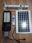 Прожектор наружный с батареей 10000 mAh солнечная панель и пульт