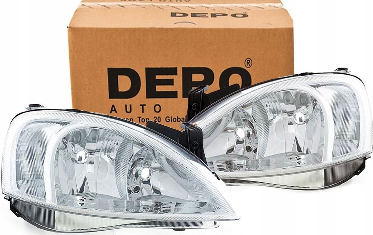 Depo reflektory lampy Opel Corsa C Combo 00-03 L+p