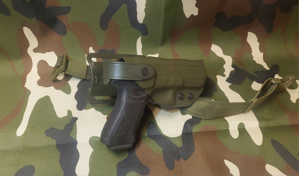 Kabura Kydex Długa Glock Vis Wist CZ QLS Prawa/Lewa