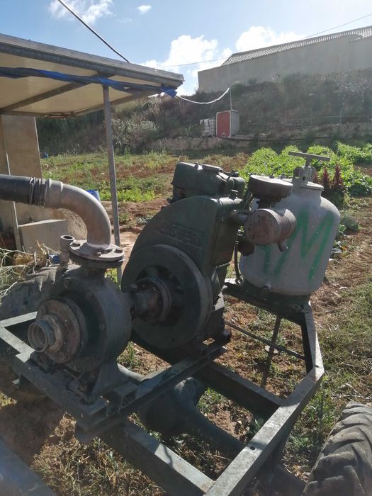 Grupo de rega com motor lister