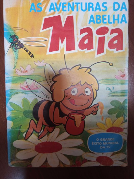 Caderneta completa - Abelha Maia - 1978